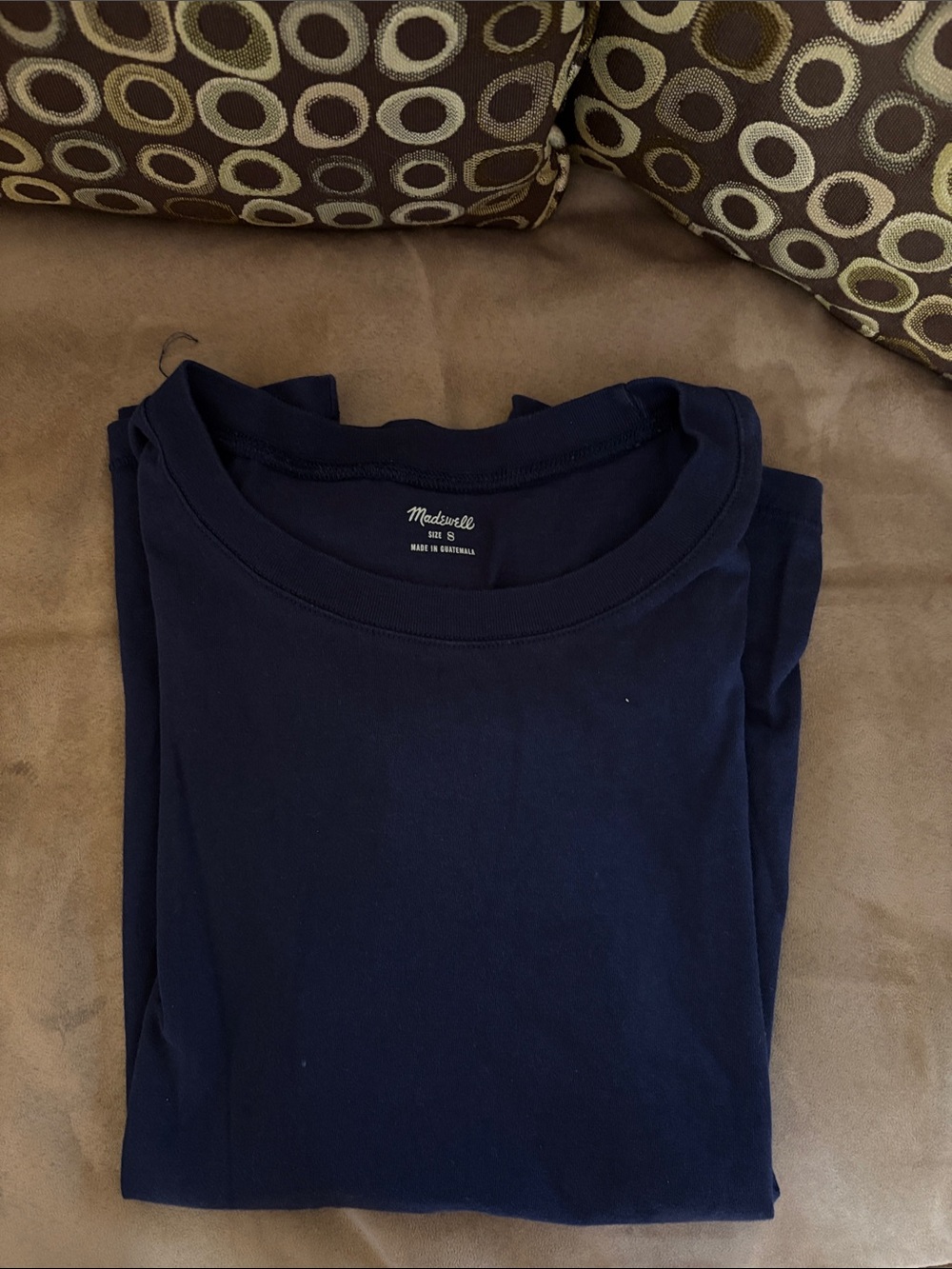Madewell Short Sleeve Tee in Blue Size Small Like New